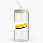 Банка с бамбуковой крышкой