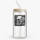 Банка с бамбуковой крышкой