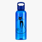 Прозрачная спортивная бутылка