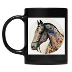 Кружка цветная UV-DTF