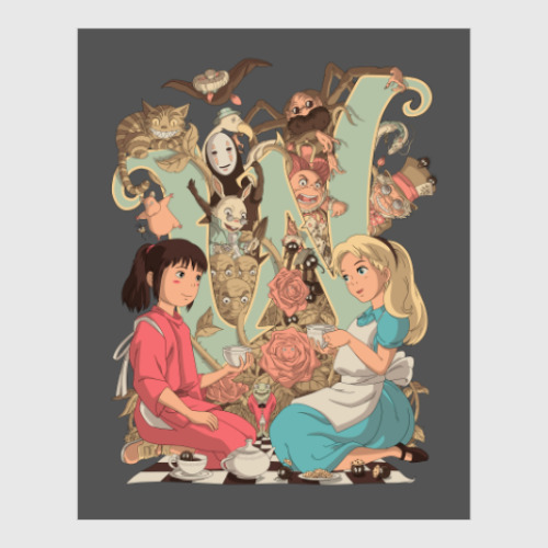 Постер Wonderland Alice and Chihiro