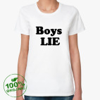 Женская футболка органик