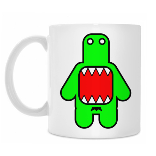 Кружка с принтом Зеленый Чувак