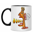 Кружка двухцветная