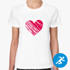 Женская спортивная футболка