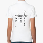 Женская рубашка поло