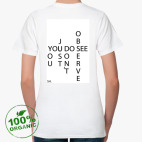 Женская футболка органик