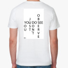 Мужская футболка органик