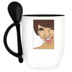 Кружка с ложкой