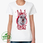 Женская футболка органик