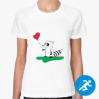 Женская спортивная футболка