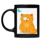 Кружка цветная UV-DTF