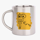 Кружка металлическая