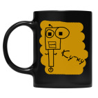 Кружка цветная UV-DTF