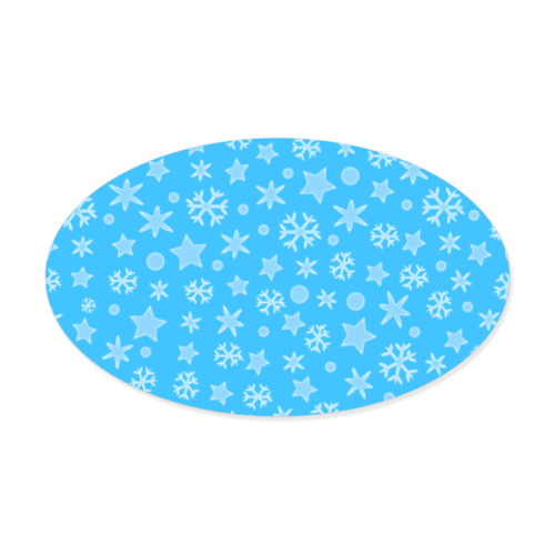 Виниловые наклейки с принтом Морозное небо