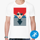 Мужская спортивная футболка