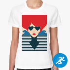 Женская спортивная футболка