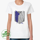 Женская футболка органик
