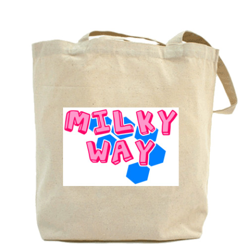 Сумка шоппер с принтом Tecktonik