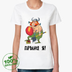 Женская футболка органик