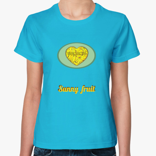 Женская футболка Sunny fruit