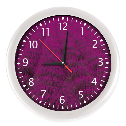 Настенные часы с принтом Лето