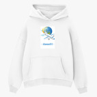 Толстовка худи оверсайз