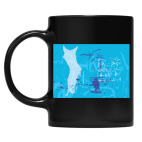 Кружка цветная UV-DTF