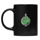 Кружка цветная UV-DTF