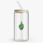 Банка с бамбуковой крышкой