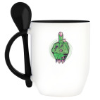 Кружка с ложкой