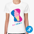 Женская спортивная футболка