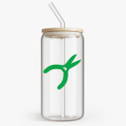 Банка с бамбуковой крышкой