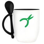 Кружка с ложкой