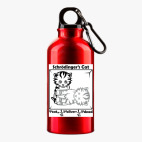 Металлическая бутылка 400 мл UV-DTF