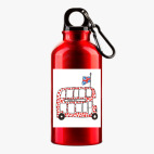 Металлическая бутылка 400 мл UV-DTF