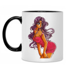 Кружка двухцветная