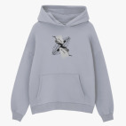 Толстовка худи оверсайз