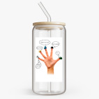 Банка с бамбуковой крышкой