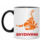 Кружка двухцветная