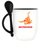 Кружка с ложкой