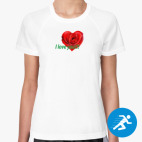 Женская спортивная футболка