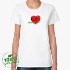 Женская футболка органик