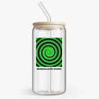 Банка с бамбуковой крышкой