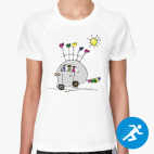 Женская спортивная футболка