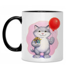 Кружка двухцветная