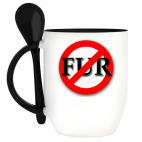 Кружка с ложкой