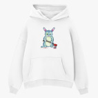 Толстовка худи оверсайз