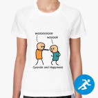 Женская спортивная футболка