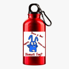 Металлическая бутылка 400 мл UV-DTF